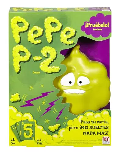 Mattel Games Pedorretas Juego de cartas, juego de mesa con sonidos para niños +5 años