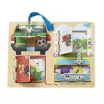 Melissa & Doug Juego con Cerraduras, Tablero Montessori