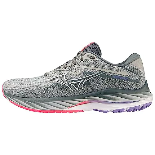 Mizuno Wave Rider 27, Correr Mujer, Pblue White H Vpink