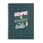 Mr. Wonderful Libreta - Siempre es buen momento para darlo todo