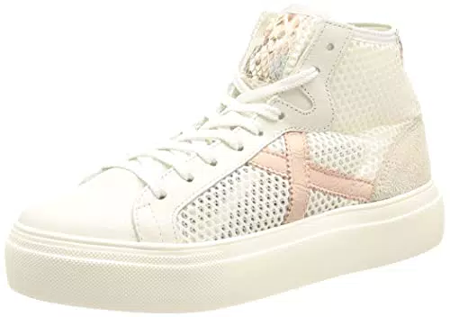Munich Nim, Zapatillas Mujer, Blanco 08