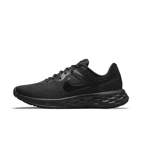 Nike Revolution 6 Next Nature, Running Shoe Hombre, Black-Dark Smoke Grey