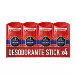 Old Spice PACK X4 Captain Desodorante en Barra para Hombres