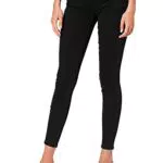ONLY Onlcoral Life SL SK Power Azg3659 Noos Pants, Black Denim