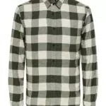 ONLY & SONS Onsgudmund LS Checked Camiseta Noos Camisa
