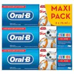 Oral-B Manual Junior De Star Wars Pasta De Dientes, 6+ Años 3 Unidades 225 ml