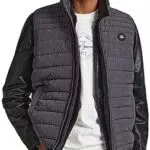 Pepe Jeans Balle Gillet Puffer Gilet, Gris, S para Hombre