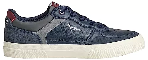Pepe Jeans Kenton Masterlow, Zapatilla Hombre, Azul