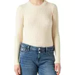 PIECES PCCRISTA LS O-Neck Knit Noos BC Suéter pulóver