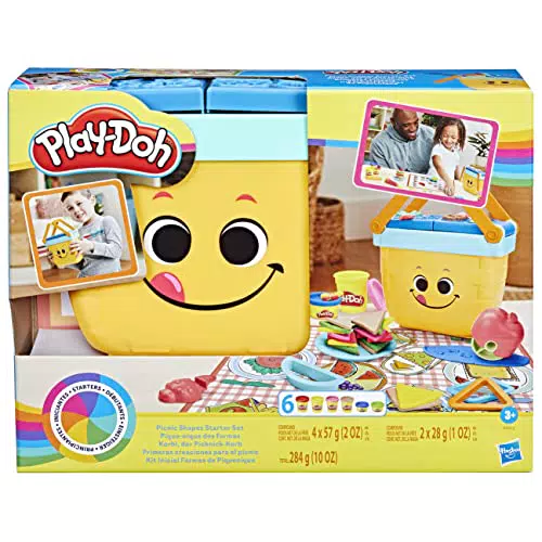 Play-Doh Primeras Creaciones para el Pícnic Juguete Preescolar con Plastilina