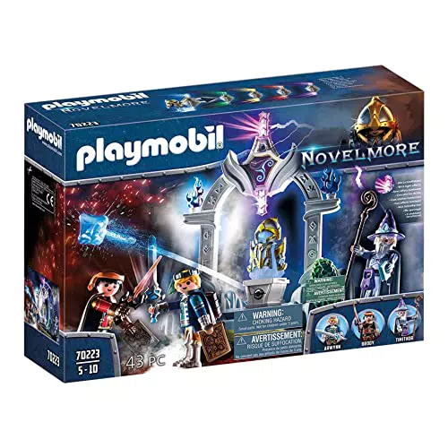 PLAYMOBIL Novelmore 70223 Templo del Tiempo con Efectos de Luz