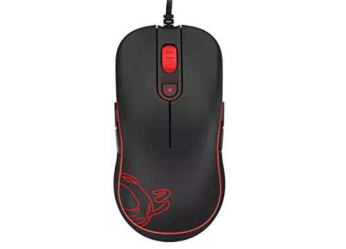Raton Gaming Ozone M10 - Raton Ergonomico con Cable para Ordenador iniciarse - Sensor Optico