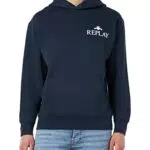REPLAY M6531, Sudadera Hombre, Azul