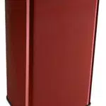 Rotho Paso, Cubo de basura de 40l con pedal y tapa, Plástico PP sin BPA