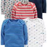 Simple Joys by Carter's Long-Sleeve Bodysuit Pack of 5 Body