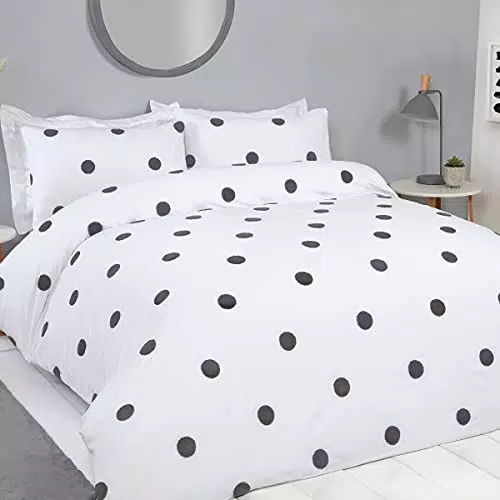 Sleepdown Juego de Funda de edredón de Lujo con Fundas de Almohada