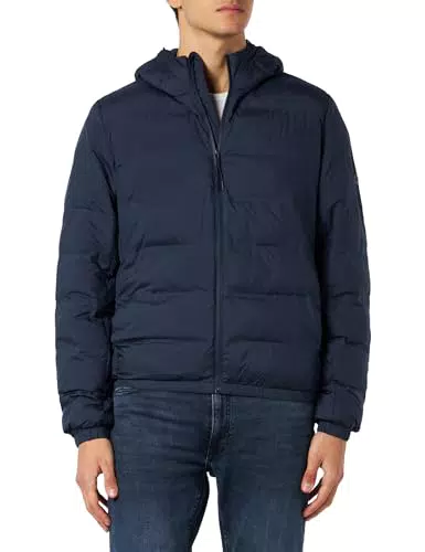 Springfield 956381 Abrigo, Azul Oscuro, L para Hombre
