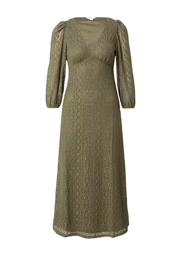 Springfield Vestido, Kaki Oscuro, L para Mujer