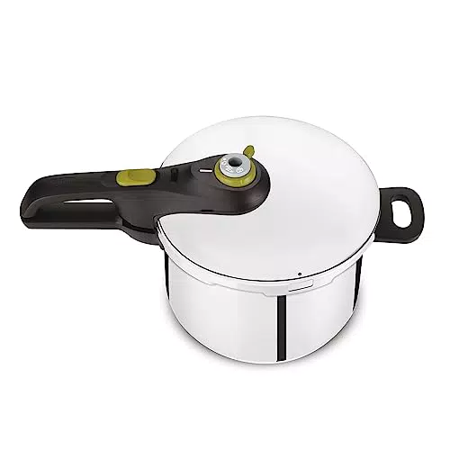 Tefal Secure 5 Neo 6 L - Olla a presión de acero inoxidable