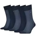 Tommy Hilfiger CLSSC Sock, Azul, 39-42 para Hombre