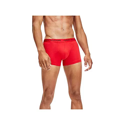 Tommy Hilfiger Hombre Pack de 3 Bóxers Trunks Ropa Interior