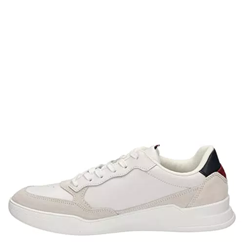 Tommy Hilfiger Hombre Sneaker Suela Cupsole Elevated Cupsole Leather Mix Zapatillas