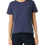 Tommy Hilfiger Tjw Slim Jersey C Neck Camiseta, Twilight Navy