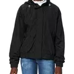 Urban Classics Chaqueta de Nailon para Mujer, Negro