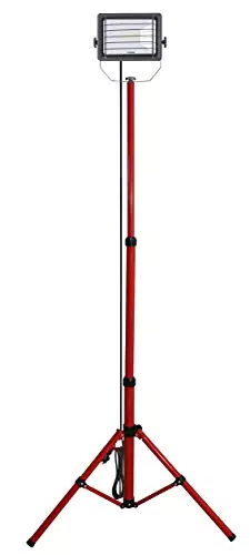 Velamp WAINGRO proyector LED en trípode, 50W, Rojo