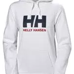 Womens Helly Hansen W HH Logo Hoodie, Blanco