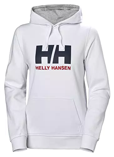 Womens Helly Hansen W HH Logo Hoodie, Blanco