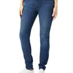 Wrangler Skinny Pantalones, Corte Holgado, 38W x 34L para Mujer