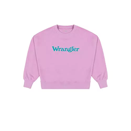 Wrangler Sudadera Relajada, Smokey Grape, S para Mujer