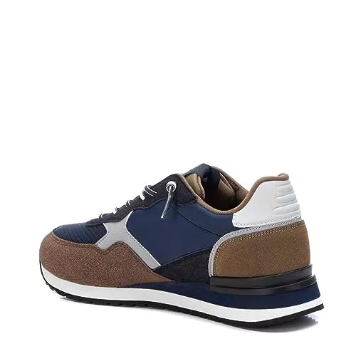 XTI - Zapatilla Cierre de cordón para Hombre, Color: Marron