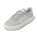 adidas Court Platform Shoes, Zapatillas Mujer, Grey Two/Grey One/FTWR White