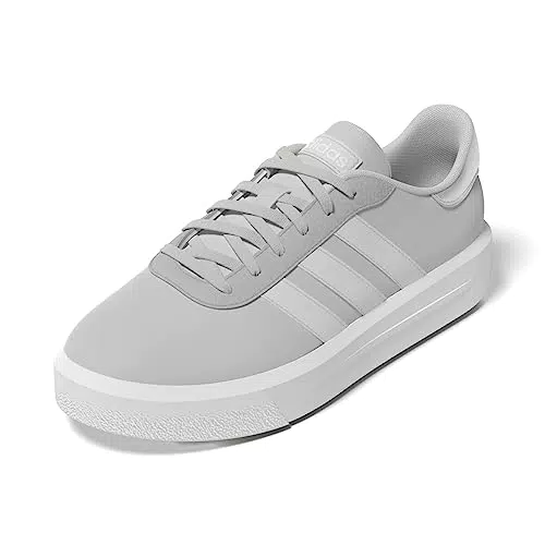 adidas Court Platform Shoes, Zapatillas Mujer, Grey Two/Grey One/FTWR White