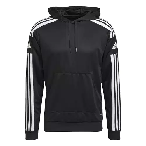 Adidas Squadra 21 Hoodie Sweatshirt, Team Power Red/White
