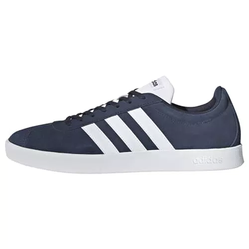 adidas Vl Court 2.0 Shoes, Zapatillas Hombre, Core Black Ftwr White Ftwr White
