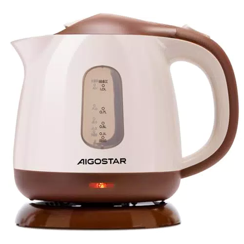 Aigostar Romeo 30HIP - Hervidor de agua compacto de 1 litro