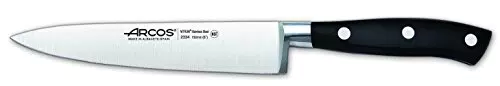 Arcos Cuchillo Cocina Forjado en Acero Inoxidable y Hoja de 200mm. Cuchillo Chef Profesional para Cortar Pescado
