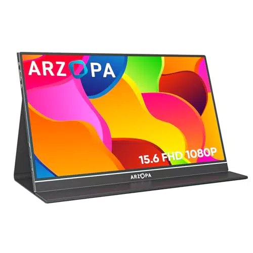 ARZOPA S1 Table Monitor Portátil Full HD de 15, 6" y 1920x1080 Píxeles