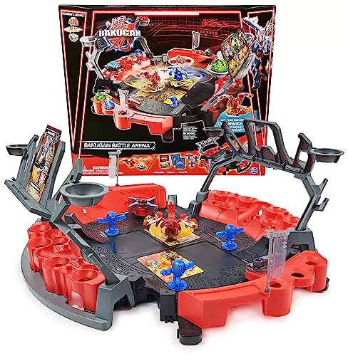 Bakugan - Bakugan Battle Arena - Special Attack DRAGONOID - Figura de Acción Giratoria Personalizable y Conjunto de Juego - Figuras de Acción Bakugan - 6067045 - Juguetes Niños 6 Años +