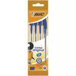 BiC Cristal medium - Bolígrafo de punta redonda, color azul