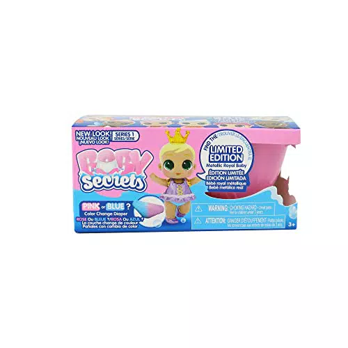 Bizak Baby Secrets Hora del Baño Sorpresa, Figura bebé con Accesorios