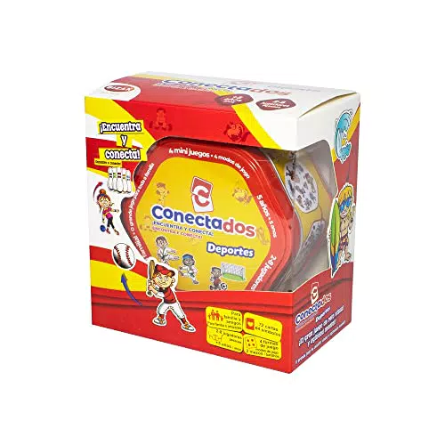 Bizak Conectados Deportes, juego de cartas y habilidad visual donde tendrás que encontrar y conectar antes que nadie