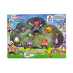 Bizak, Smighties Pack Deluxe con los 8 personajes principales. Recrea las aventuras de Smighties y diviértete con las figuras de 4cm