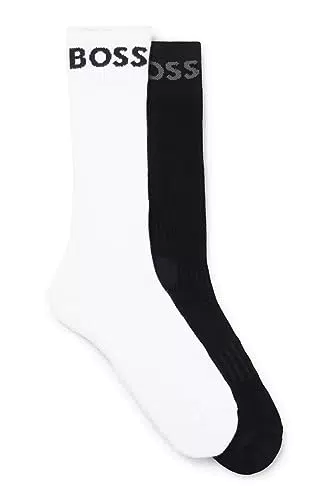 BOSS 2p Rs Sport Col Cc Calcetines para Hombre, Black