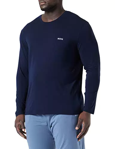 BOSS Camiseta Comfort LS RN Manga Larga, Dark Blue403