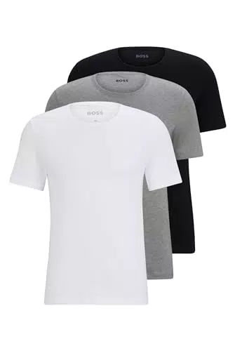 BOSS T-Shirt RN 3P Classic Camiseta, Assorted Pre-Pack 999