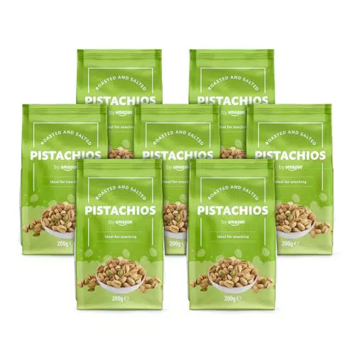 By Amazon Pistachos tostados y salados, 7x200g
